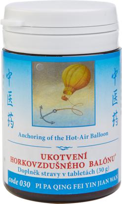 Ukotvenie horkovzdušného balónu | tradičná čínska medicína